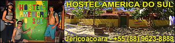Hostel em Jericoacoara - Hostel America do sul