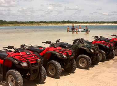 Passeios de quadriciclos em Jericoacoara