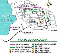 Mapa DETRAN - Jericoacoara