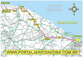 Para Rodovi&aacute;rio Fortaleza - Jericoacoara