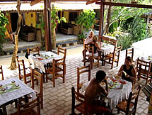 Caf&eacute; da manh&atilde; na Pousada Casa do Angelo - Jericoacoara