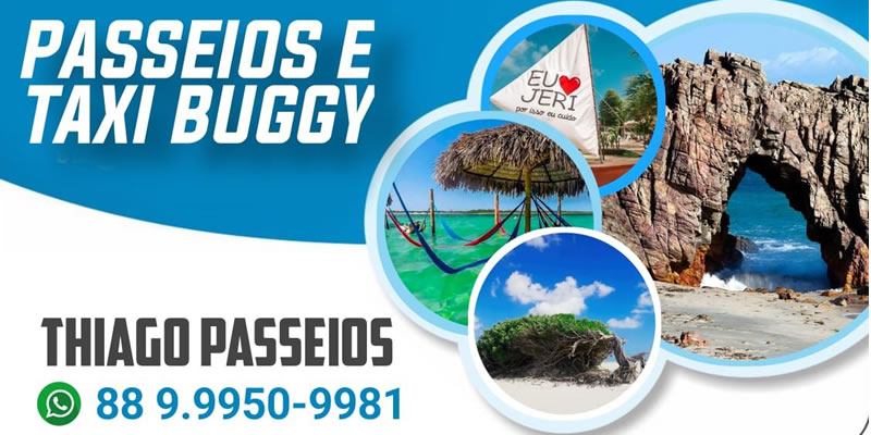 thiago passeio e transfer jericoacoara