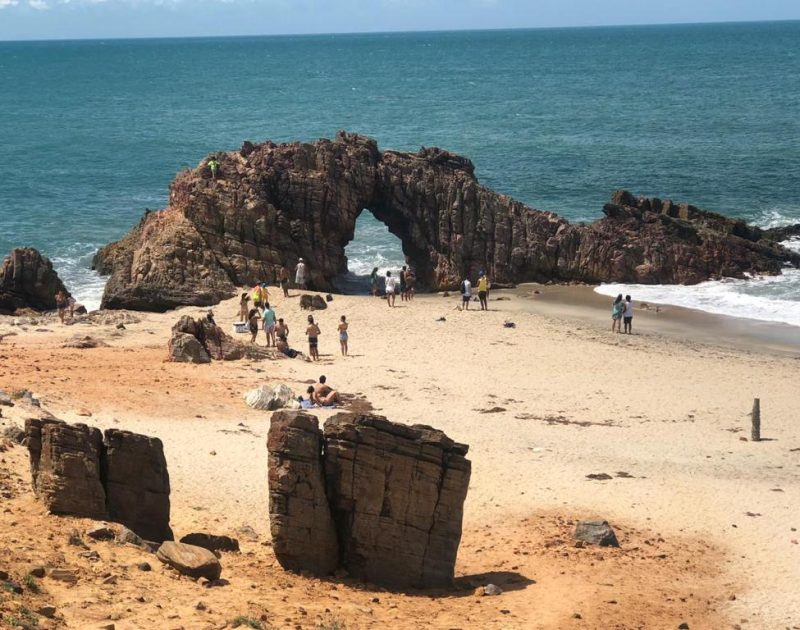 Pedra Furada em Jericoacoara