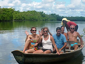 Passeio pelo rio Camboa - Mangue seco - Jeri