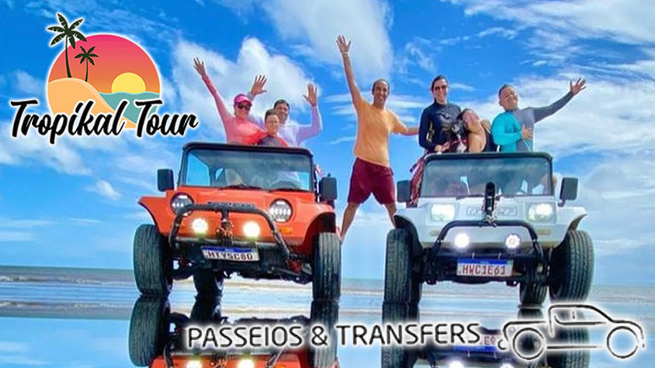 Transfer e Passeios em Jericoacoara - Tropikal Tour