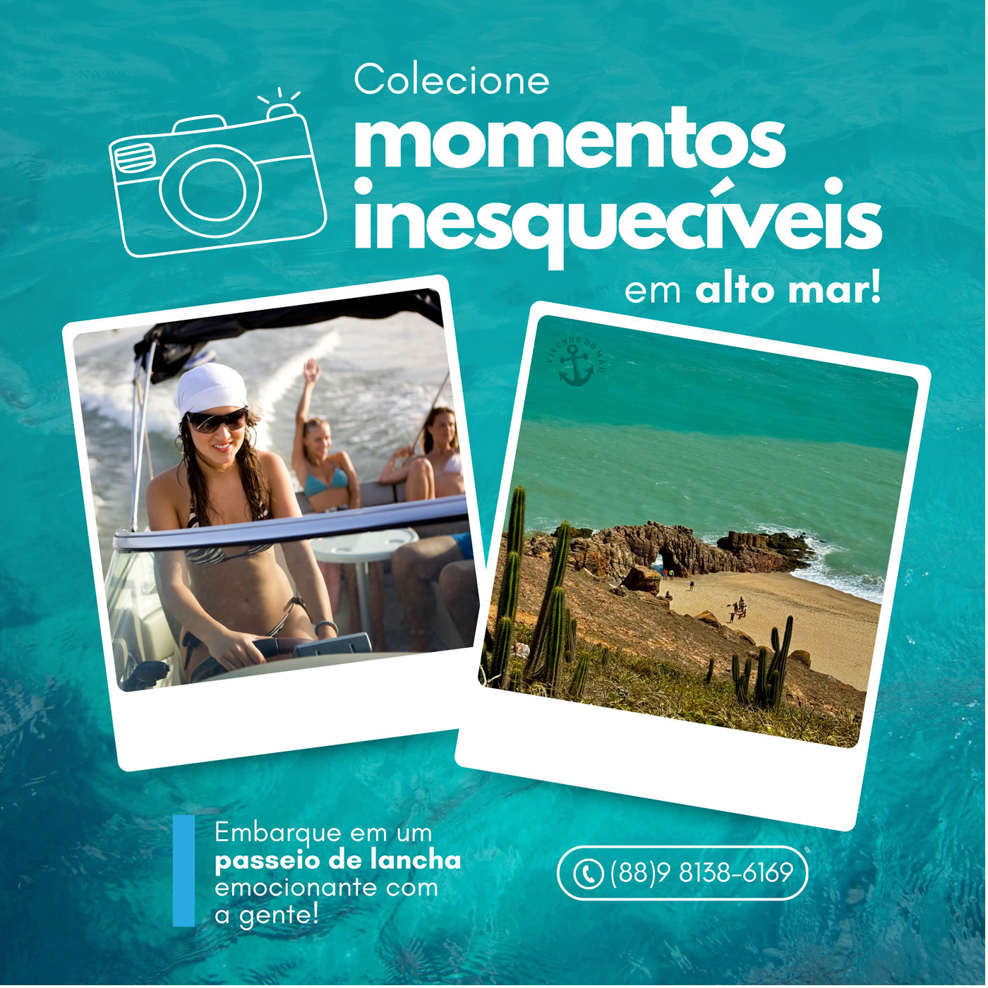 passeio de lancha em jericoacoara