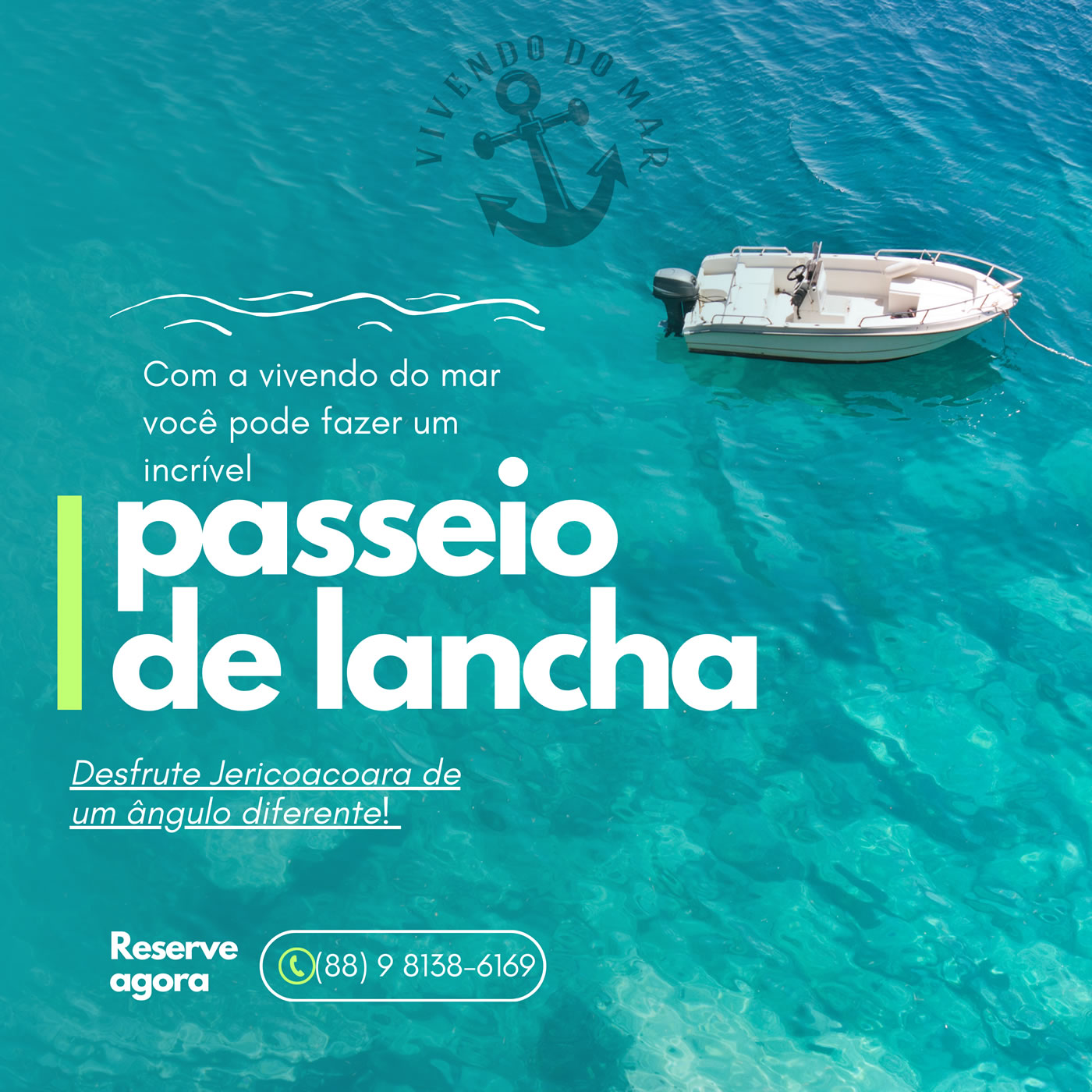 passeio de lancha em jericoacoara