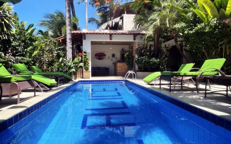 Piscina da Pousada CasAlice em Jericoacoara