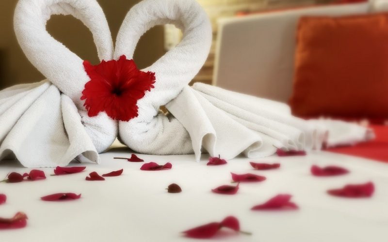 Detalhes das camas da Pousada Casalice em Jericoacoara