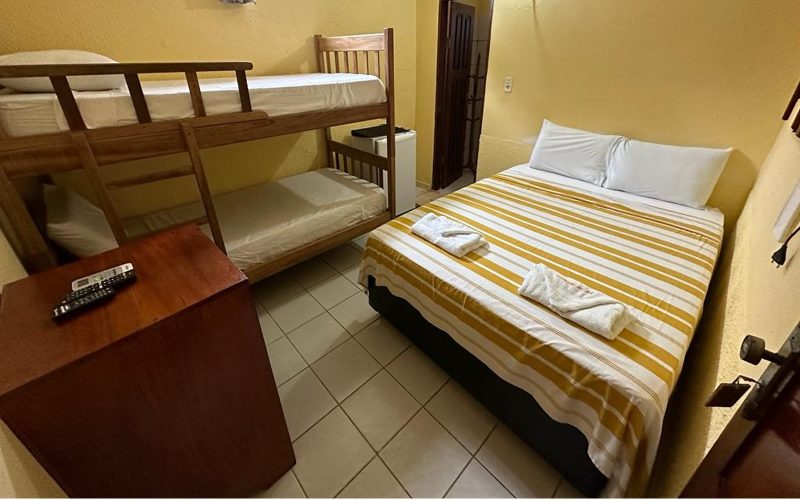 Quarto Quadruplo da Pousada do Ary em Jericoacoara